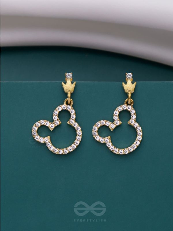 MICKEY EARS ON - CUTE SPARKLING EARRINGS