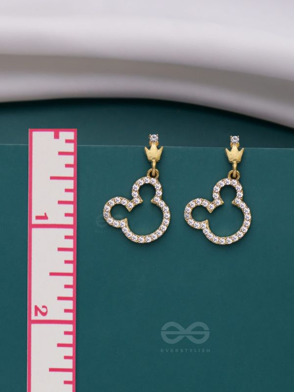 MICKEY EARS ON - CUTE SPARKLING EARRINGS