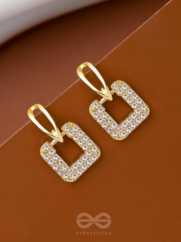MISSIN' NOTHING - GOLDEN SPARKLING EARRINGS