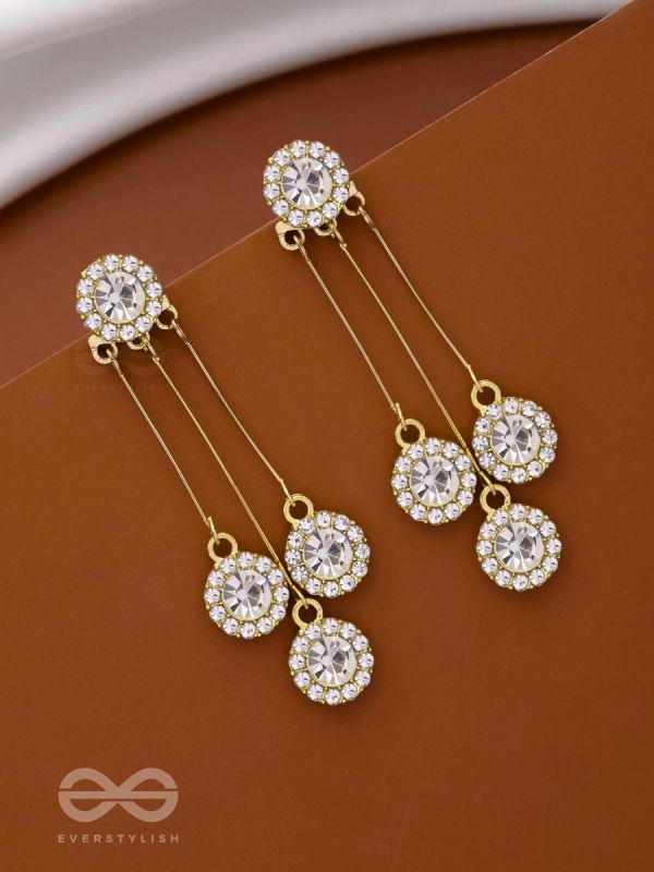 TRINKLING TRIO - GOLDEN SPARKLING EAR JACKETS