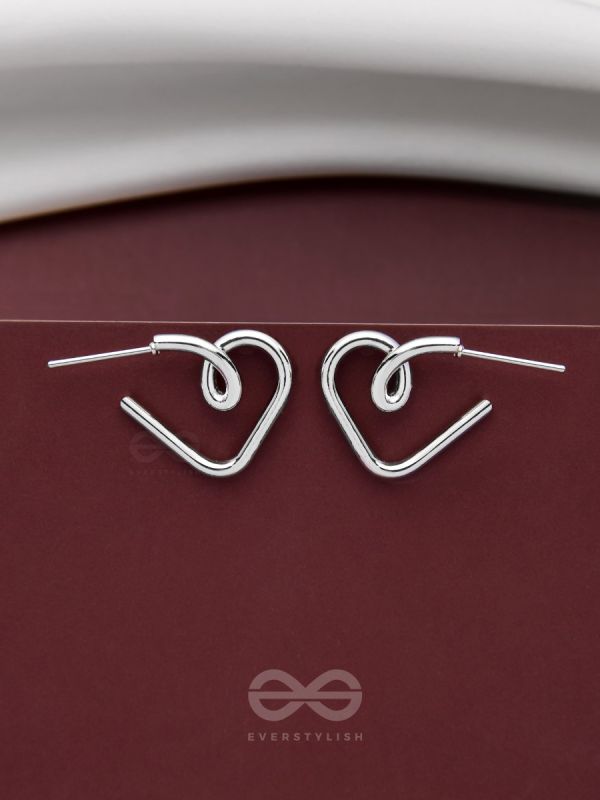 INCOMPLETE LOVE NOTES - SILVER STUDS
