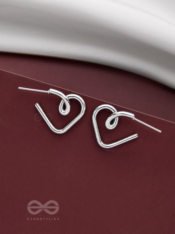 INCOMPLETE LOVE NOTES - SILVER STUDS