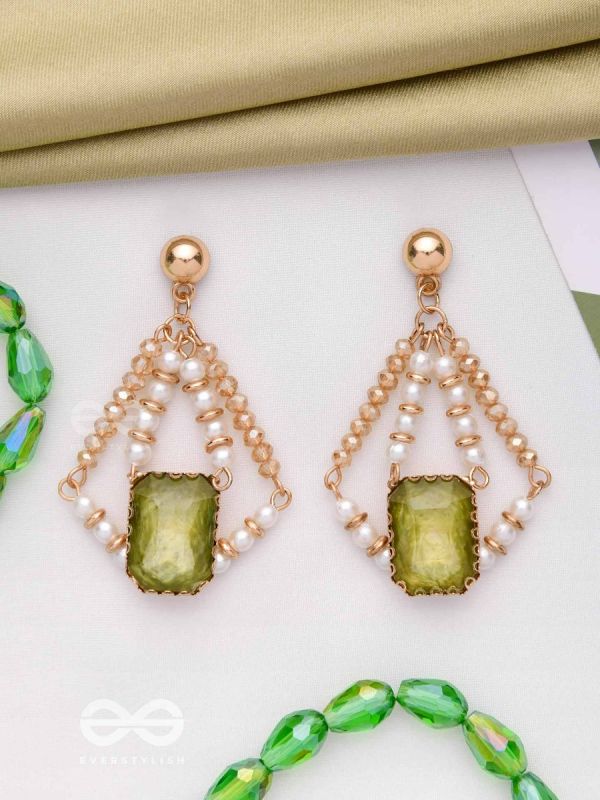THE NATURE'S GRACE  - ELEGANT DROP EARRINGS