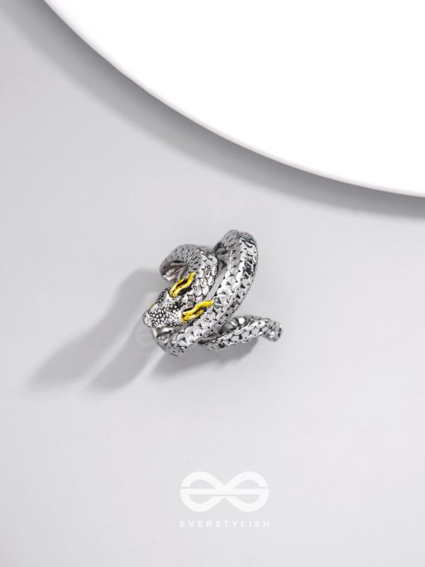 SPEAK'N PARSEL - STATEMENT SILVER RING