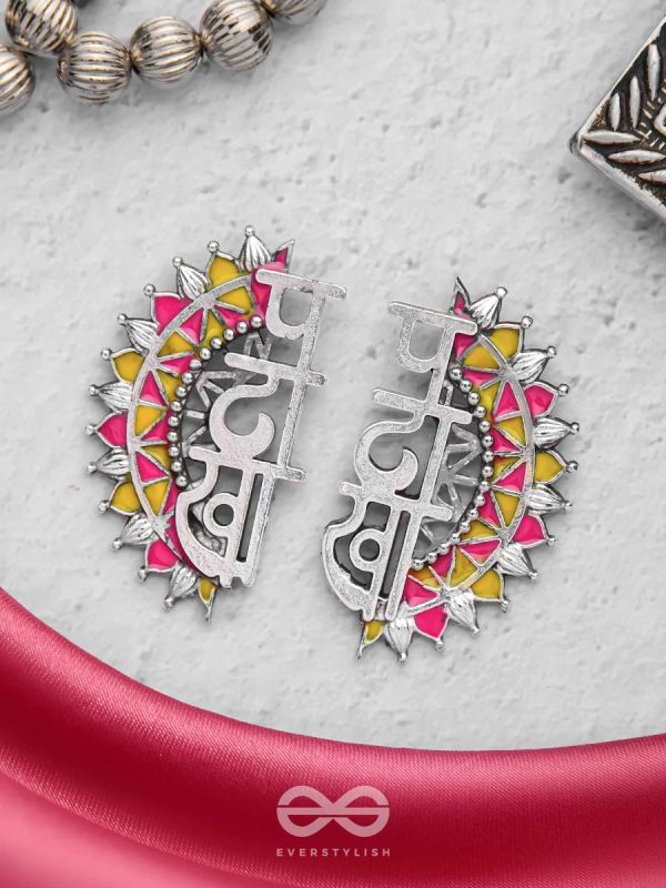 The Kudi Pataakha - Statement Oxidised Earrings