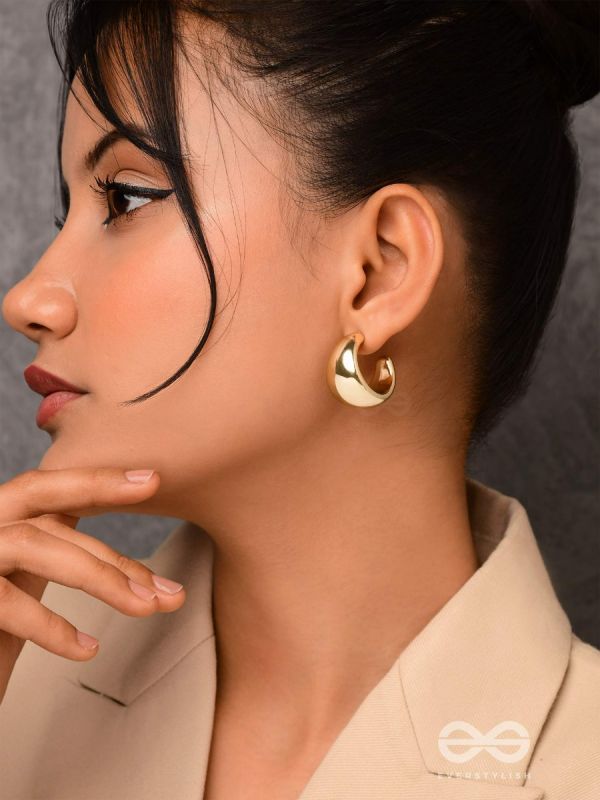 Luminary Echoes - Golden Earrings