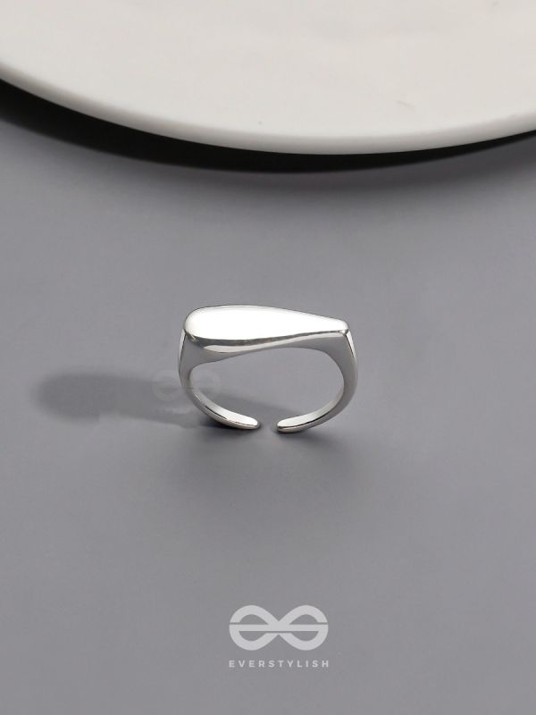 Silver Serenity - Classic Silver Ring 