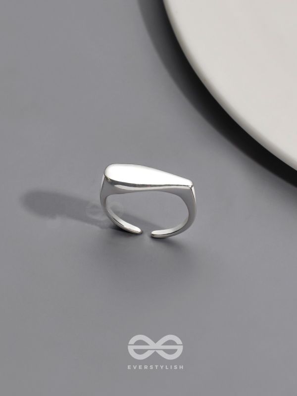 Silver Serenity - Classic Silver Ring 