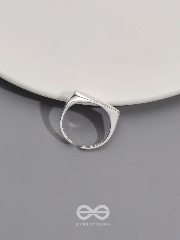Silver Serenity - Classic Silver Ring 
