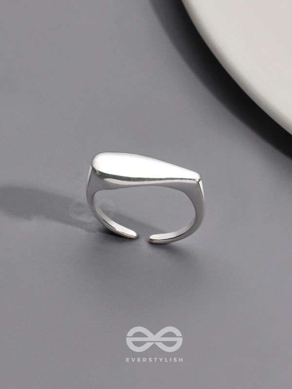 Silver Serenity - Classic Silver Ring 
