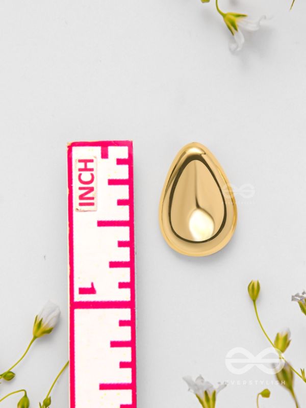 Medusa's Tears - Golden Ear Studs