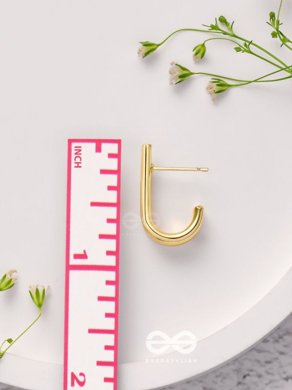 Brilliant Beams - Golden Earrings