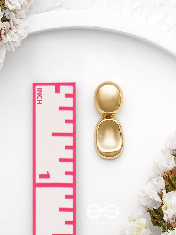 Golden Glory - Classic Golden Earrings