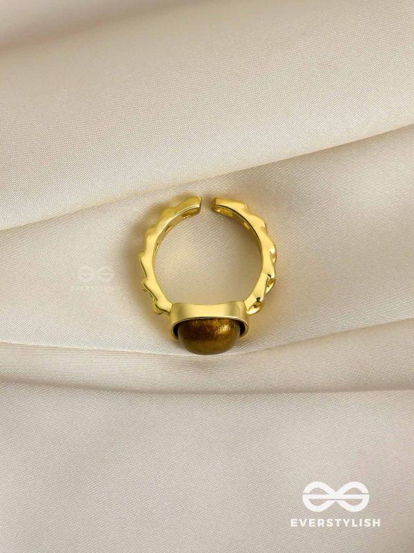The Cocoa Charisma - Golden Ring (Adjustable)