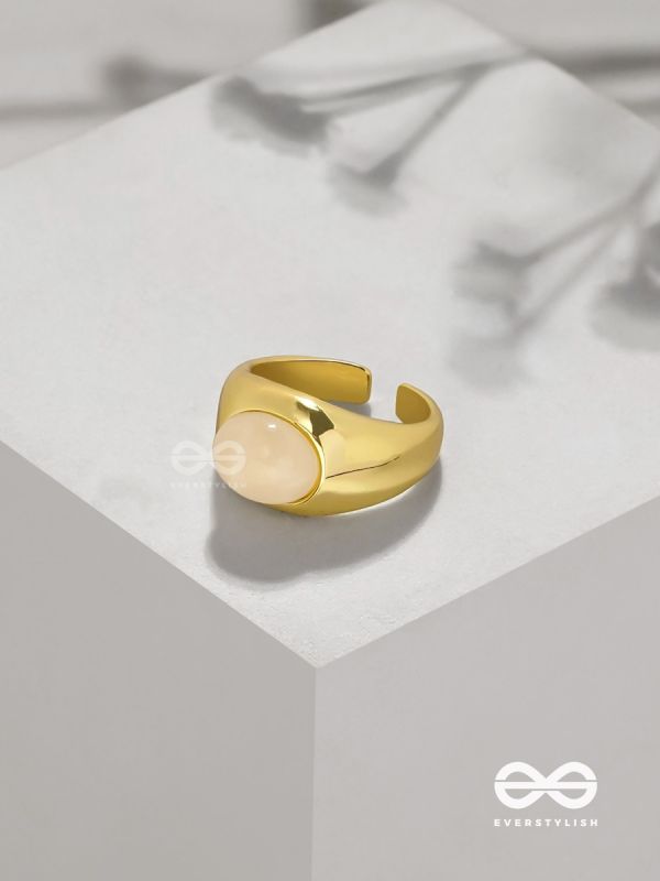 The Latte Lullaby - Golden Ring (Adjustable)