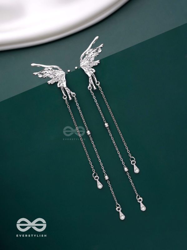 Angel Whispers- Divine Drop Ear cuffs (Both Ear)