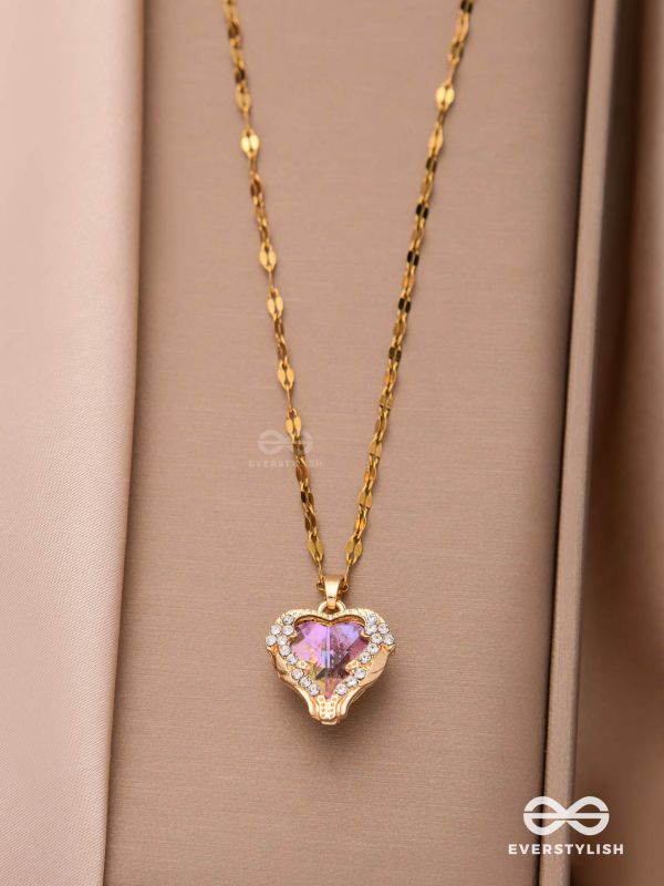 Glittering Heart - Crystal Love Pendant