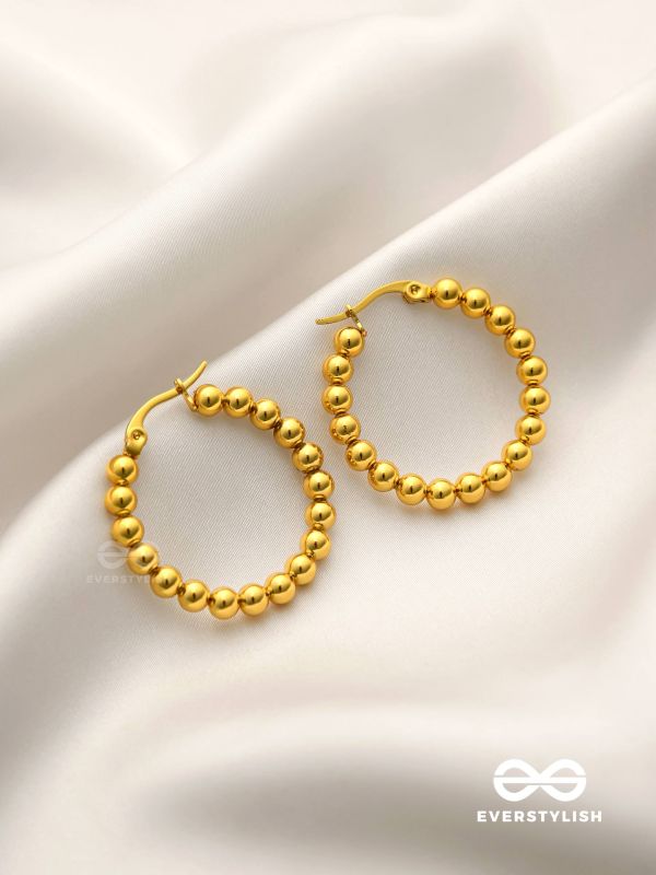 AURELIA HOOPS – CLASSIC STAINLESS STEEL HOOP EARRINGS