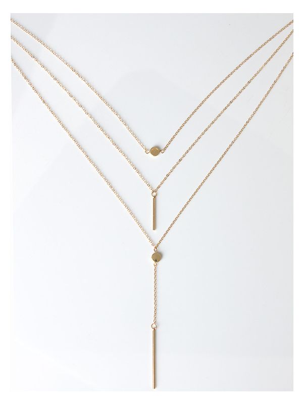 The Style Slayer Multilayered Golden Necklace