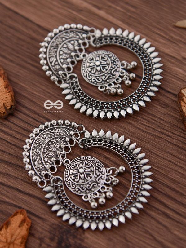 The Glorious Ethnic Statement Makers - Oxidised Boho Earrings