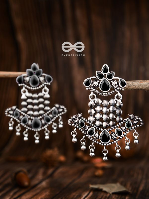 The Statement Makers (Onyx Black) - Embellished Oxidised Collection