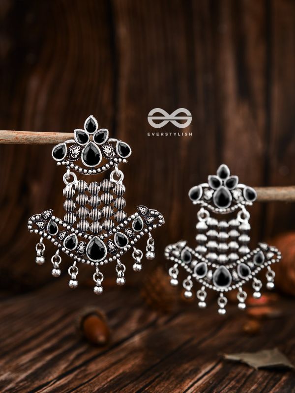 The Statement Makers (Onyx Black) - Embellished Oxidised Collection