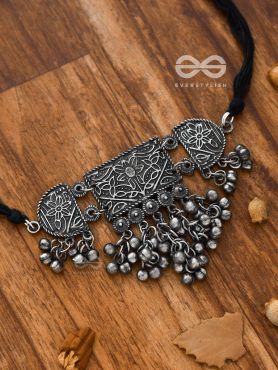 The Bohemian Artwork - Classic Oxidised Choker
