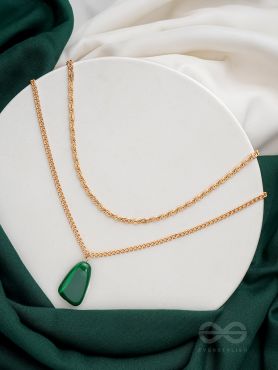 The Forest Essential- Golden Layered Necklace