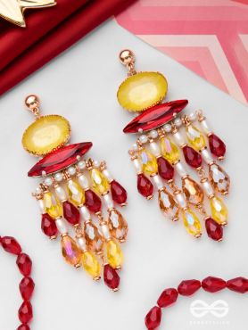 THE FIERCE ENIGMA - STATEMENT BOLD EARRINGS