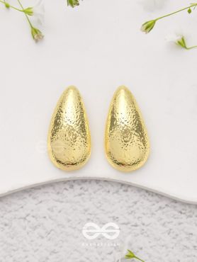Droplet Delights - Golden Earrings