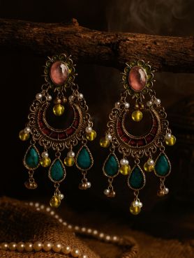 OCEAN SPIRIT - STATEMENT TRIBAL EARRING