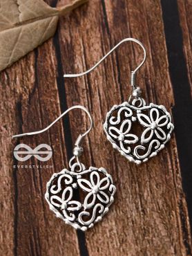 The Intricate Hearts - Tiny Trinket Earrings