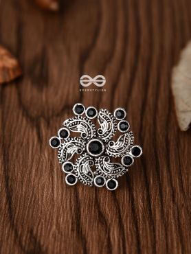 I'm a Whirlwind (Onyx Black) - The Embellished Oxidised Collection