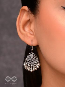 The Motif Circles - The Oxidised Dangler Collection