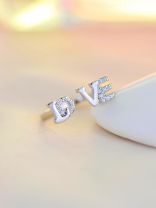 Joyous Love Adjustable American-Diamond Ring
