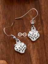 The Little Enticing Strawberries - Tiny Trinket Earrings
