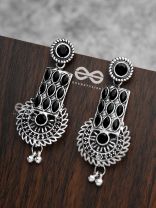 The Studded Artistry - Onyx Black - The Embellished Oxidised Collection