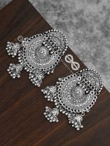 A Boho Dream - Oxidised Triple Jhumki Danglers