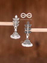 The Little Branch Pearl Jhumki - Tiny Trinket Earrings