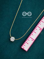 The Dainty Delight - Golden Casual Neckpiece With Anti-Tarnish Coating 