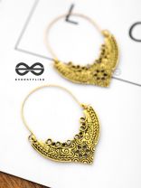 The Vintage Elegance - Golden Boho Earrings