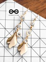 The Drops of Shimmer Danglers - The Golden Charm Collection