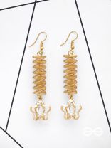 The Spiralling Studded Stars - The Golden Charm Collection