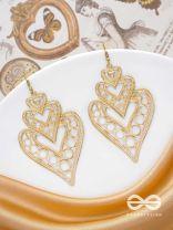 The Multilayered Intricate Hearts - The Golden Charm Collection