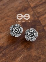 The Little Boho Floral Studs - Tiny Trinket Earrings
