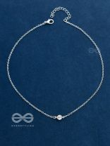 The Dainty Shimmer Neckpiece - Silver