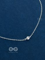 The Dainty Shimmer Neckpiece - Silver