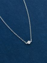 The Dainty Shimmer Neckpiece - Silver