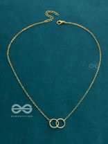 The Dainty Links - Golden Casual Neckpiece