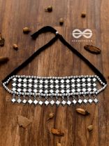 A Statement in Bohemian Elegance - Mirror Choker Set